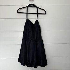 Sun Streak by Newport News Women’s 18W Black Swim Dress New